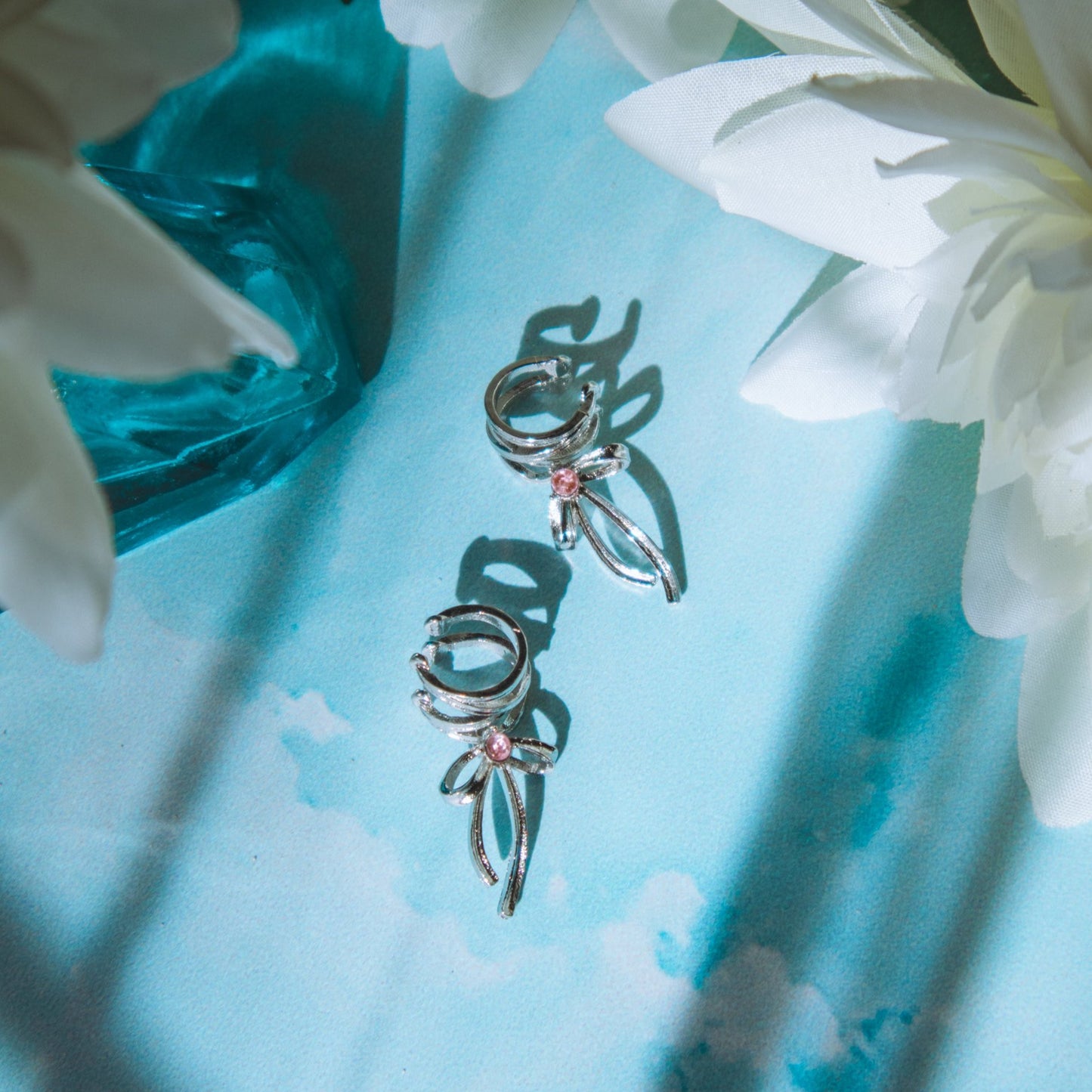 1pc Silver Ballet - Core Ear Cuff - Miruku Store - Earrings