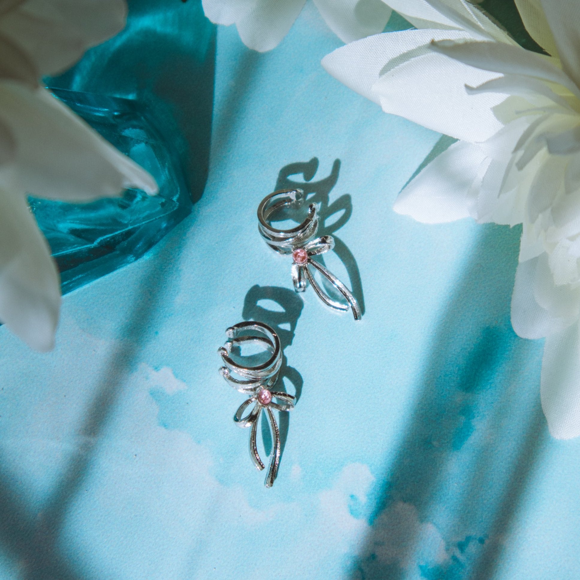 1pc Silver Ballet - Core Ear Cuff - Miruku Store - Earrings