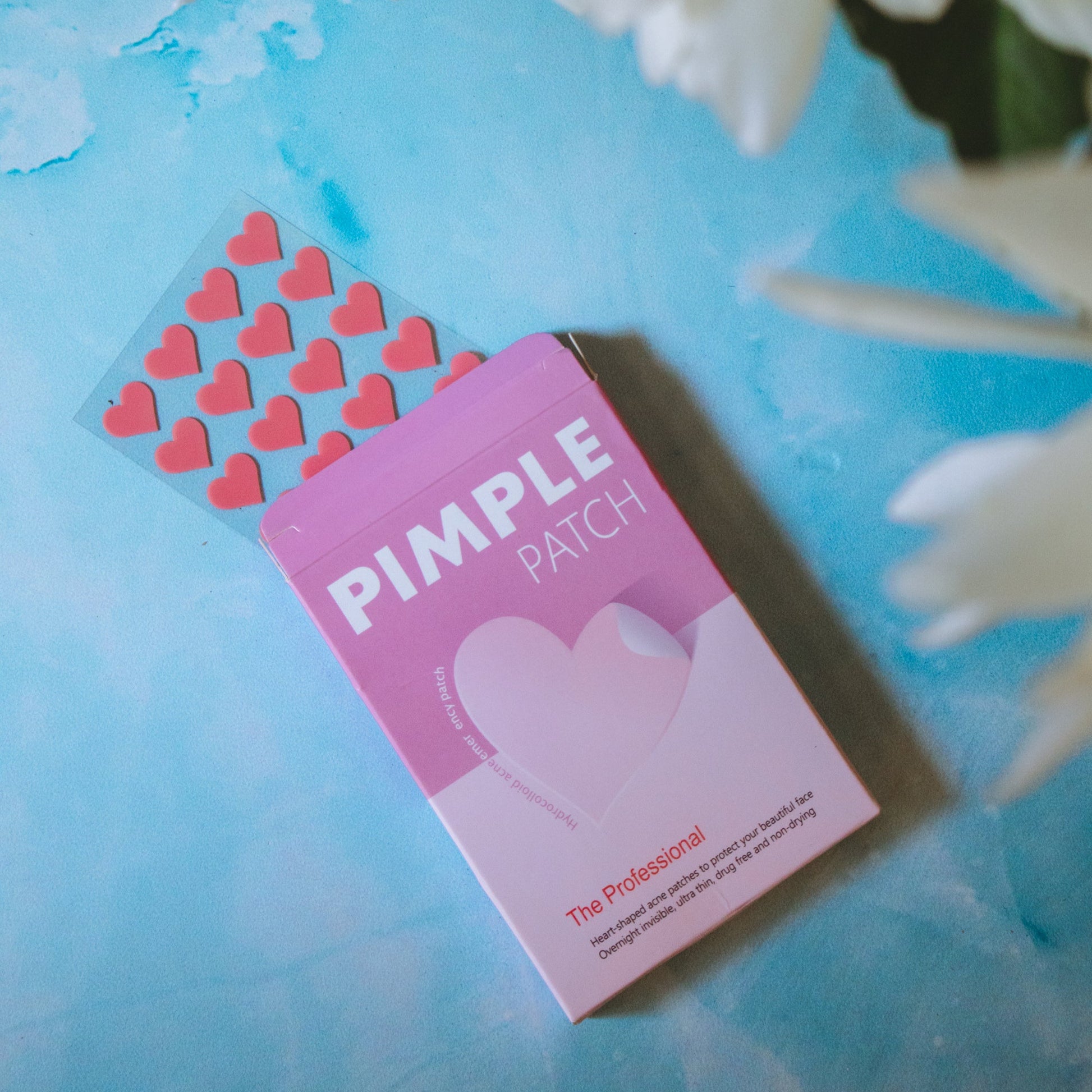 Heart-Shaped Pimple Patches (24 pack)