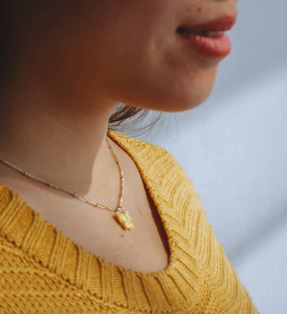 Kawaii Butterfly Pendant Necklace