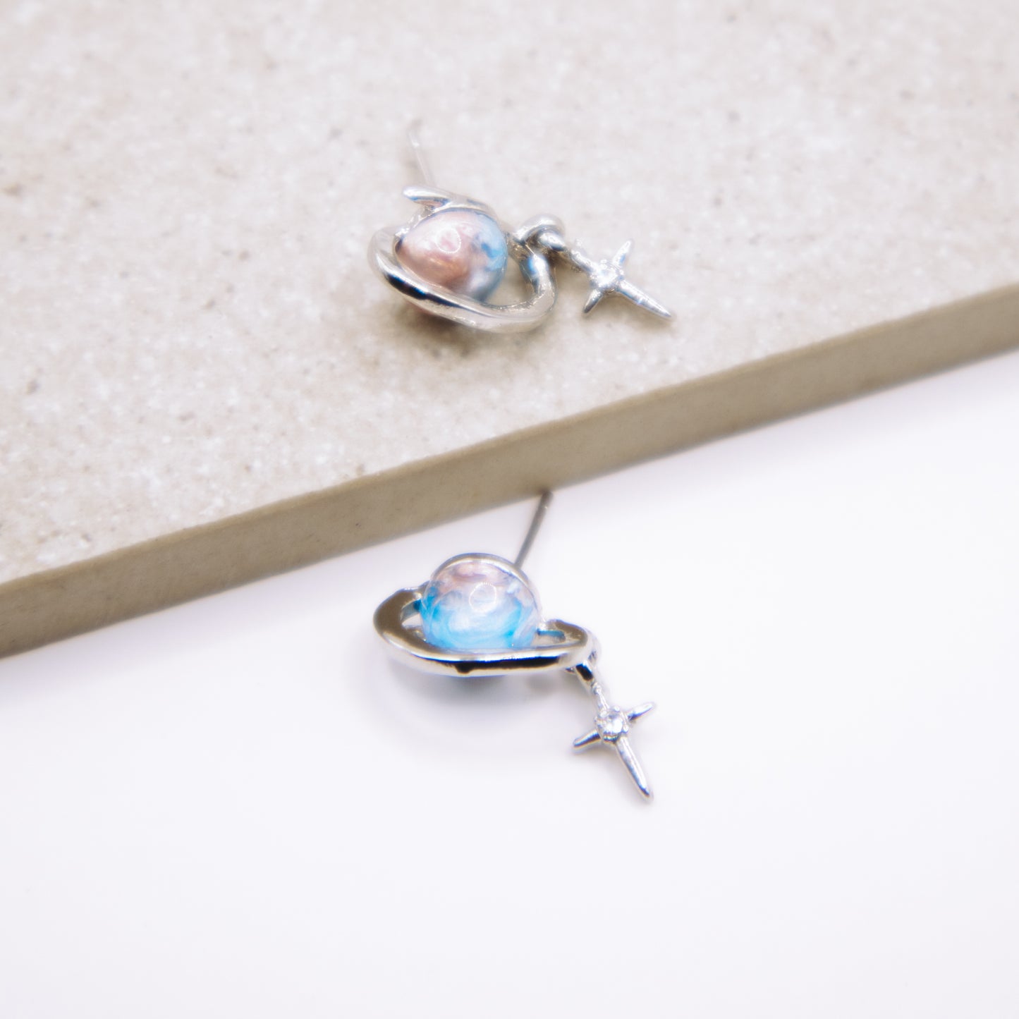 Dreamy Planet Stud Earrings