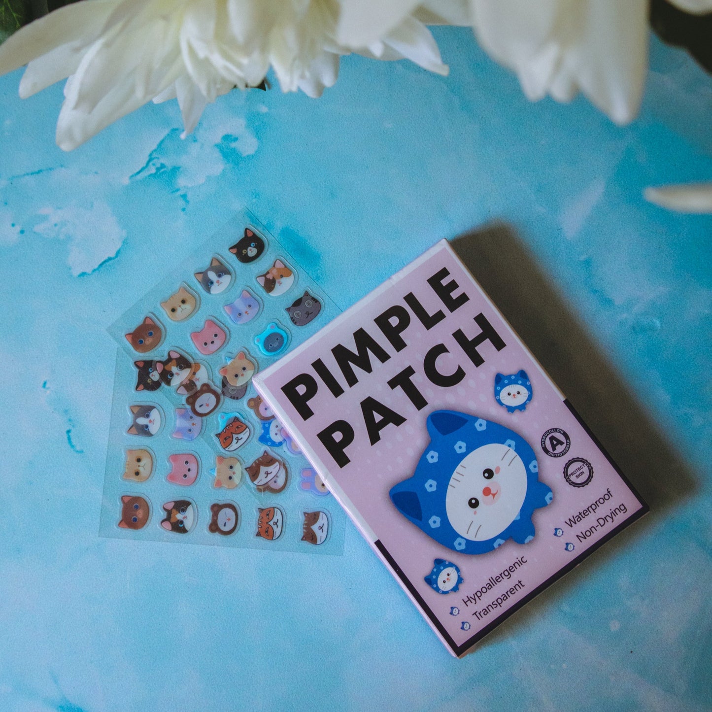 Kawaii Cat Pimple Patches (40 pack)