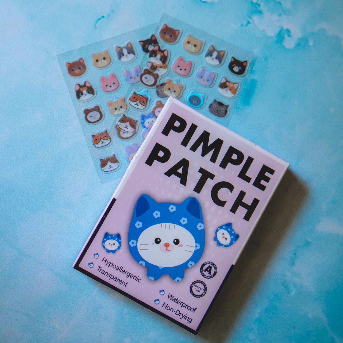 Kawaii Cat Pimple Patches (40 pack)