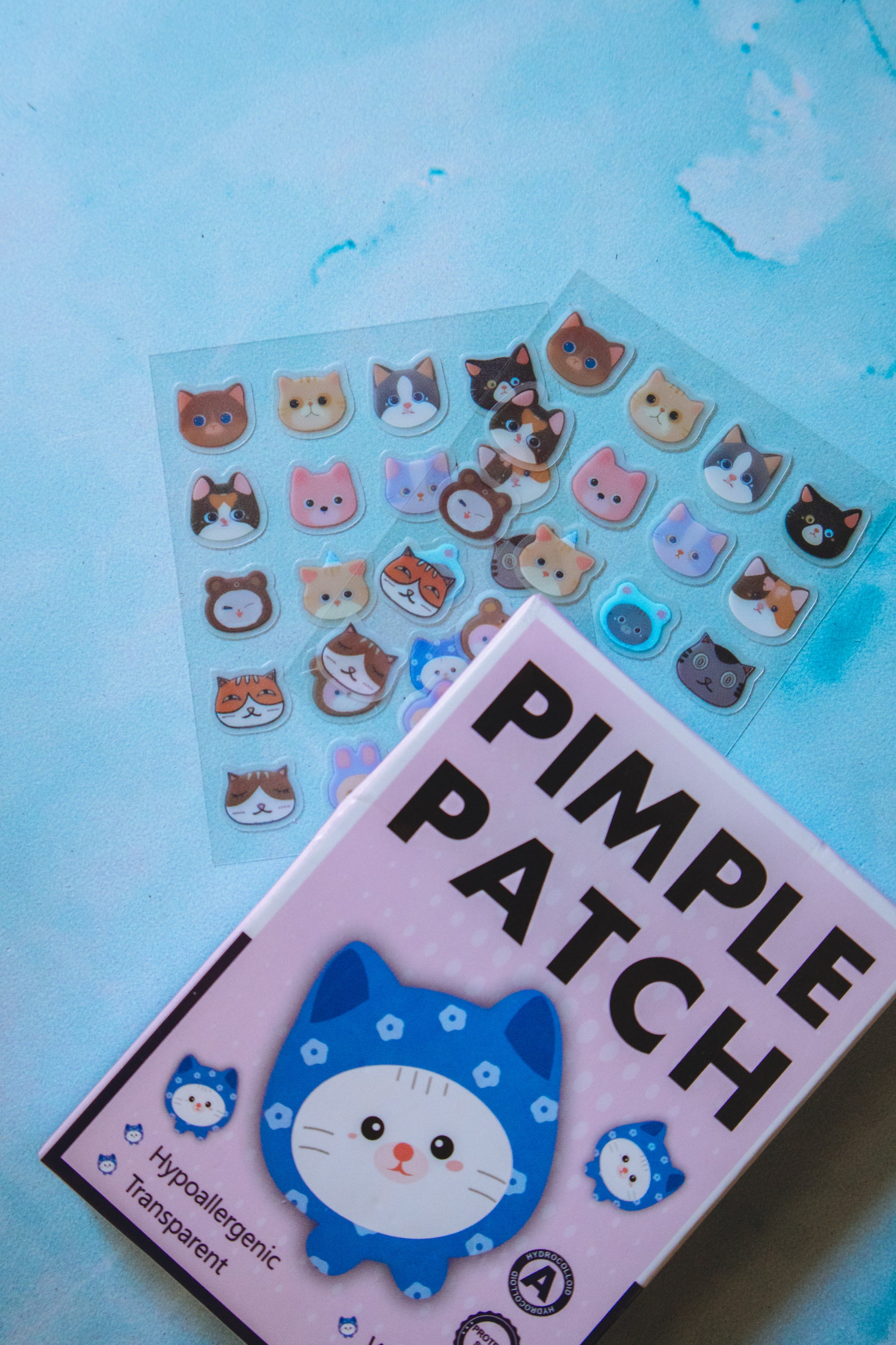 Kawaii Cat Pimple Patches (40 pack)