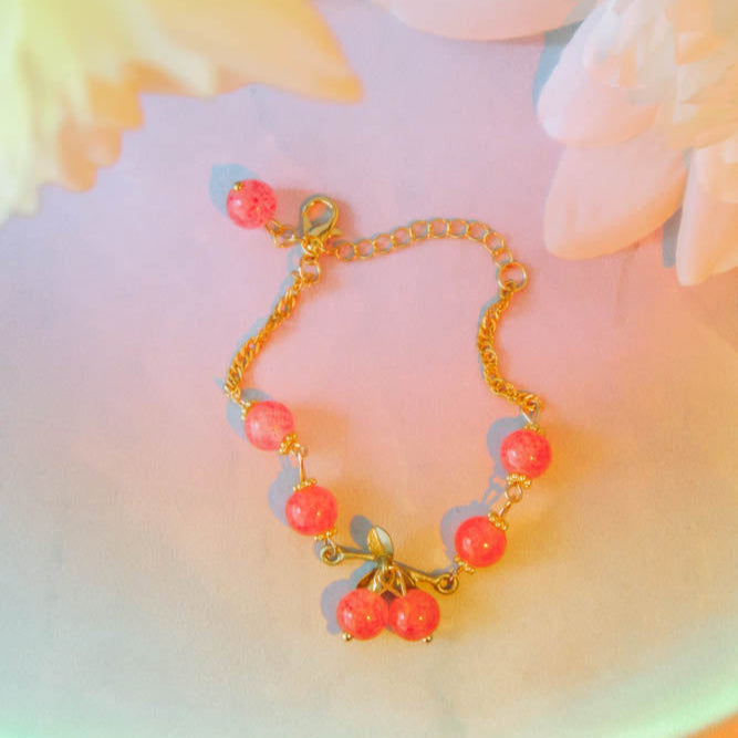 New Chinese Lily of The Valley Bamboo Bracelet