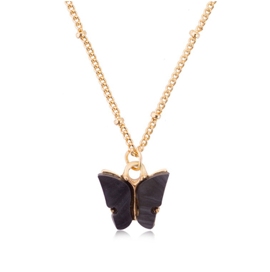 Kawaii Butterfly Pendant Necklace
