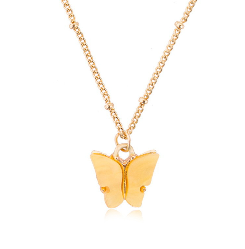 Kawaii Butterfly Pendant Necklace