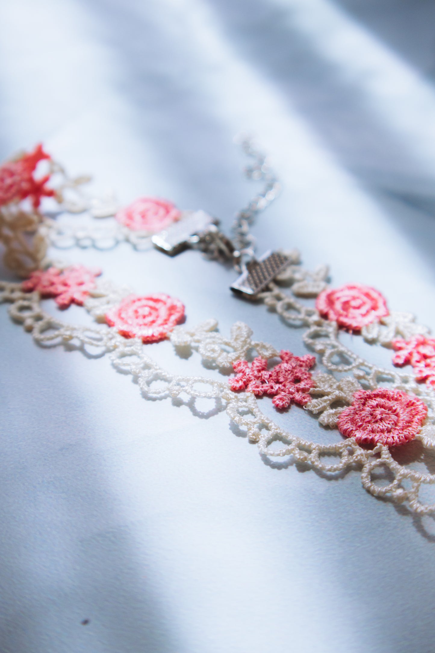 Rose Lace Choker Necklace