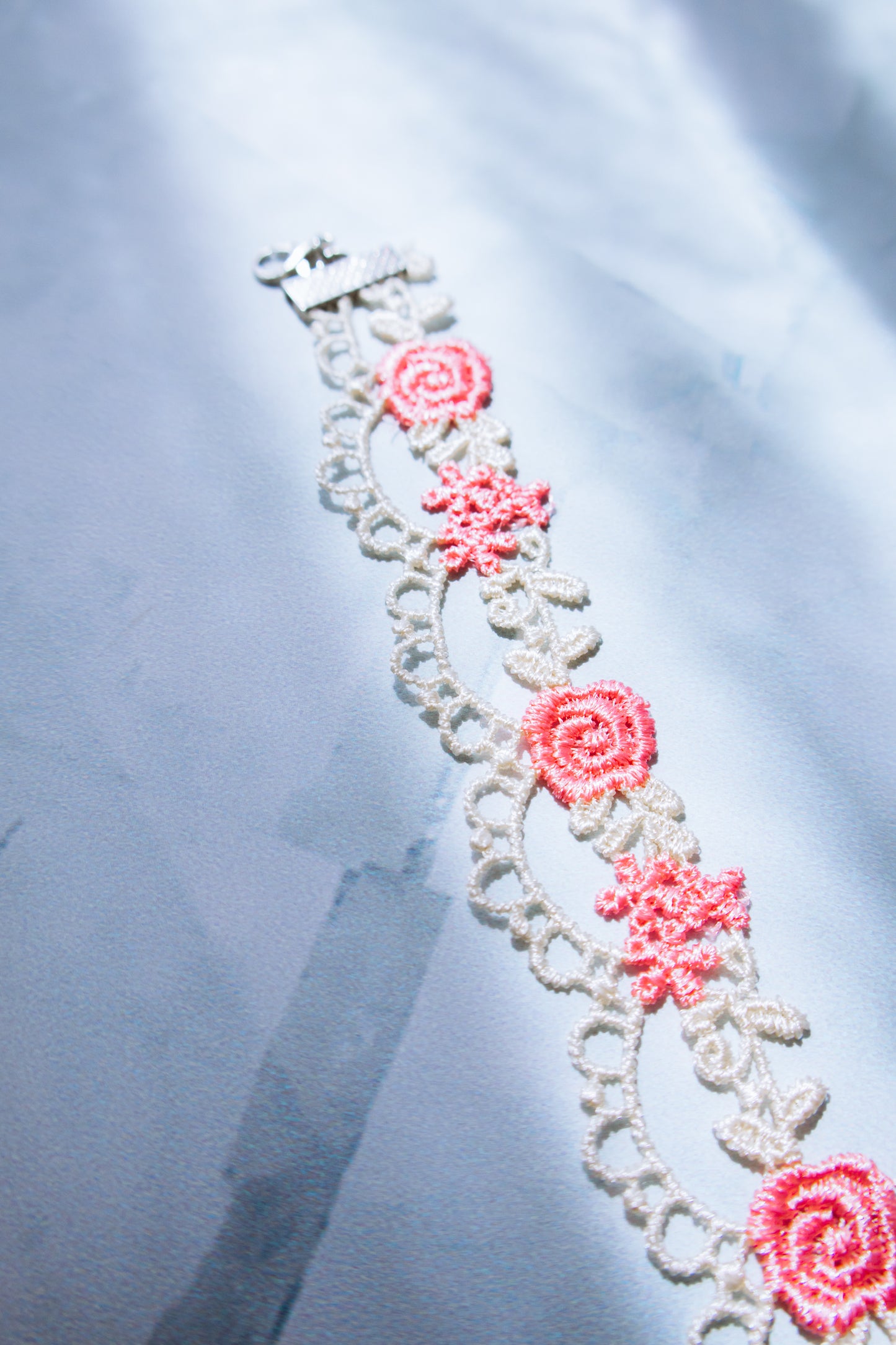 Rose Lace Choker Necklace
