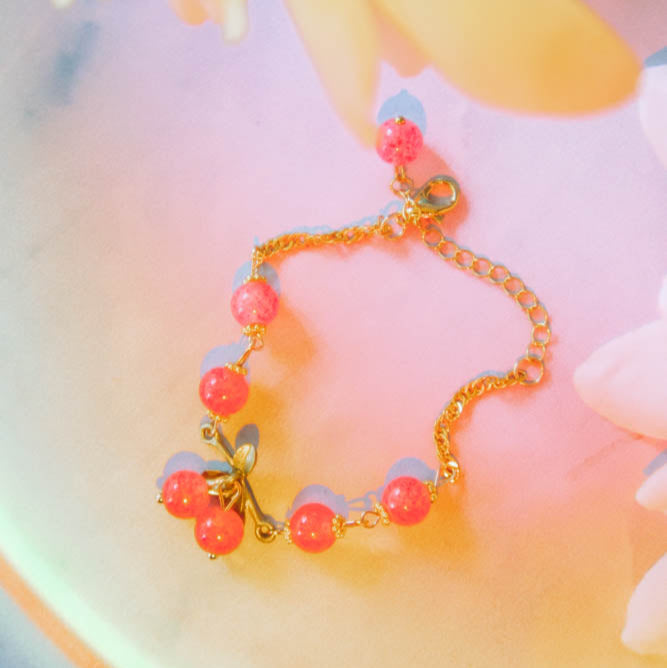 New Chinese Lily of The Valley Bamboo Bracelet 